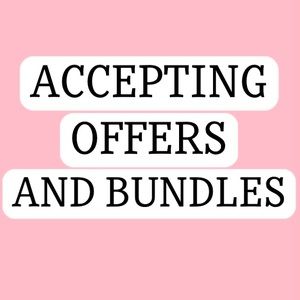 ACCEPTING OFFERS AND BUNDLES!!!!